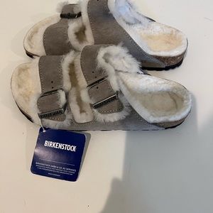 Arizona fur sandal never been worn size 37